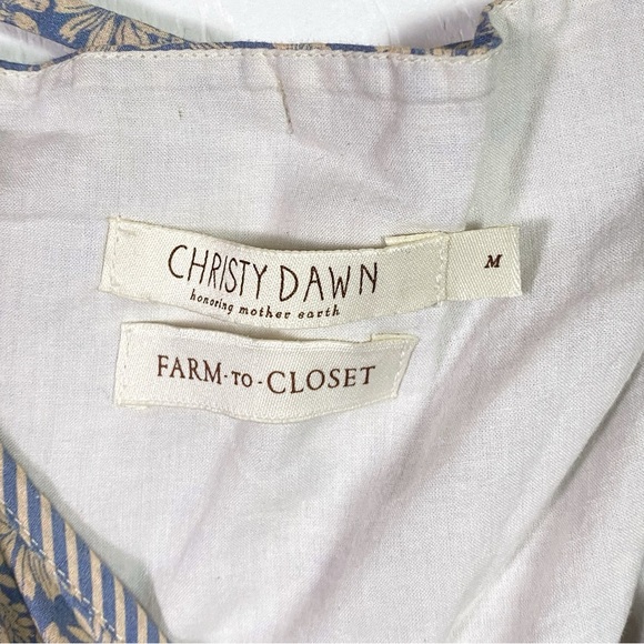 Christy Dawn The Adele Dress Daisy Blue - Picture 8 of 9